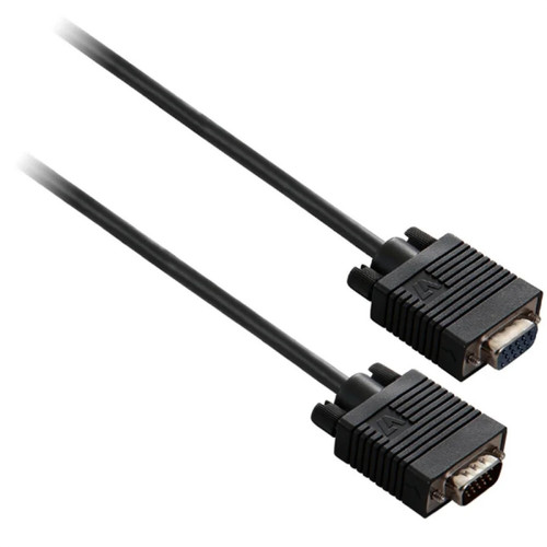 V7 - Câble VGA V7 V7E2VGAXT-03M-BK   3 m Noir V7  - Câble et Connectique