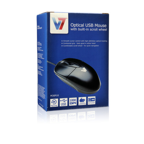 V7 - SOURIS OPTIQUE FILAIRE USB V7  - Souris 8200 dpi