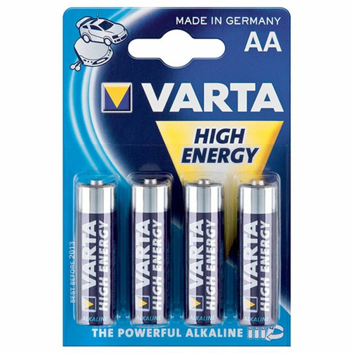 Varta - Piles Alcalines VARTA LR06 4906121414 x 4 Varta  - piles AA LR6 Piles standard