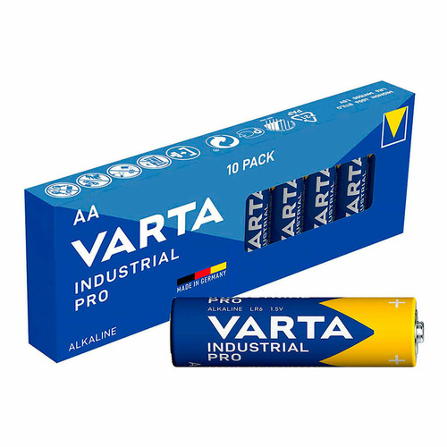 Accessoires vissage, perçage Varta Pack de 200 Piles LR6 VARTA Industrial Pro