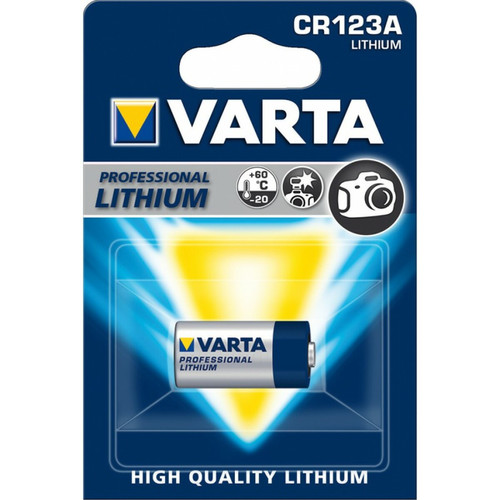 Varta - Pile VARTA Profess. CR123A 2er Blister, 3,0V Varta  - Varta