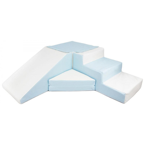 Velinda - Set de 4 blocs en mousse pour le jeu blanc, bleu (pastel) Velinda  - Jeux de construction