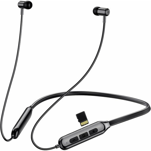 Vendos85 - Casque Bluetooth 5.0 écouteurs de Sport IPX5 étanche gris noir Vendos85  - Casque Bluetooth Casque
