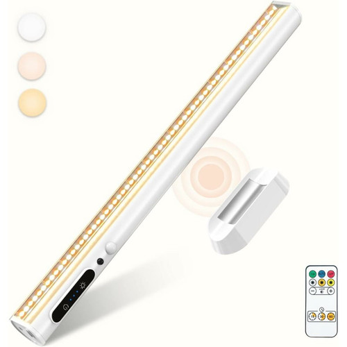 Vendos85 - Lampe de Bureau LED Sans Fil avec Detecteur Mouvement Rechargeable USB blanc Vendos85  - Luminaires