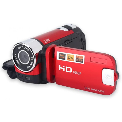 Vendos85 - Caméscope numérique Full HD de 2,7 pouces 1280 x 960 noir + 1 micro SD 16 go - Vendos85