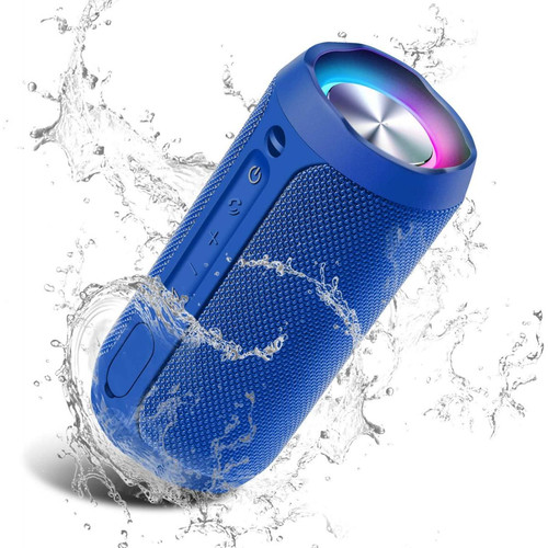 Vendos85 - enceinte Bluetooth Portable étanche 24W bleu - Vendos85