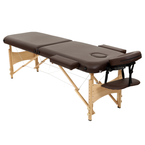 Vente-Unique -Table de massage pliante RELAXAR - marron Vente-Unique  - Literie de relaxation