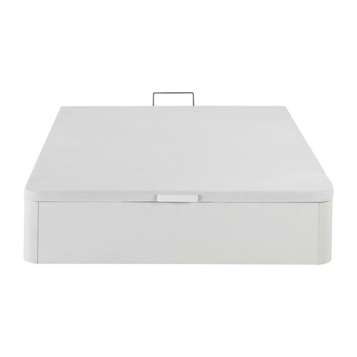 Vente-Unique Sommier coffre 160 x 200 cm - Blanc mat - HESTIA de YSMÉE