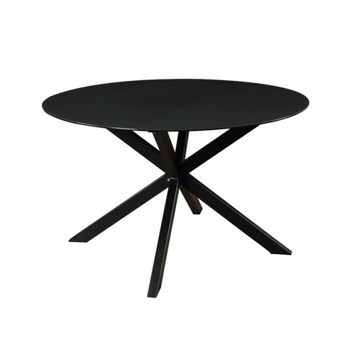 Vente-Unique - Table à manger de jardin ronde PORTOFINO en aluminium - D.120 cm de MYLIA Vente-Unique  - Ensembles tables et chaises 4 places