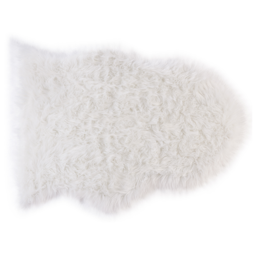 Tapis Vente-Unique Descente de lit imitation peau de mouton SHEEP - 90 x 65 cm