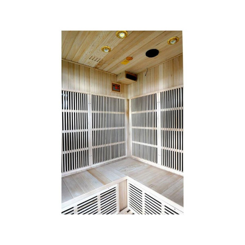 Saunas à chaleur infrarouge Sauna Infrarouge 3/4 places Gamme prestige MIKELI III - L150*P130*H190cm - 2300W - Noir