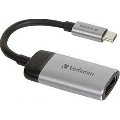 Verbatim - VERBATIM Adaptateur USB3.0 Type C vers HDMI 4K - Carte Graphique NVIDIA