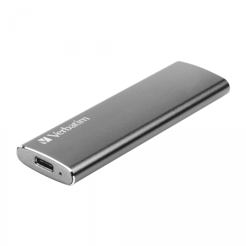Verbatim - Vx500 Disque Dur SSD Externe 120Go USB 3.0 440Mo/s Argent - Verbatim