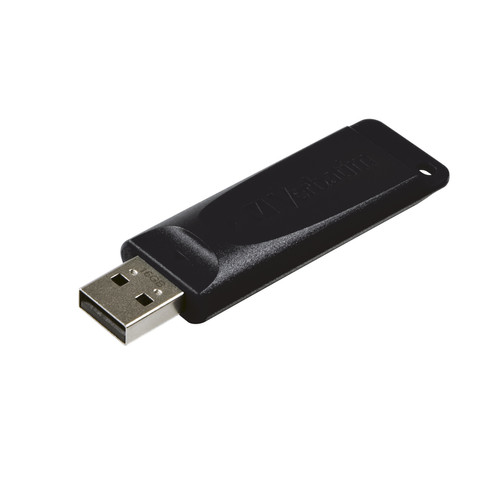 Verbatim - VERBATIM Clé USB2.0 16Go Slider Noir Verbatim  - Clé USB Verbatim