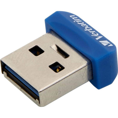 Verbatim - VERBATIM Clé USB3.0 32Go Nano STORE'N STAY Bleu - Verbatim