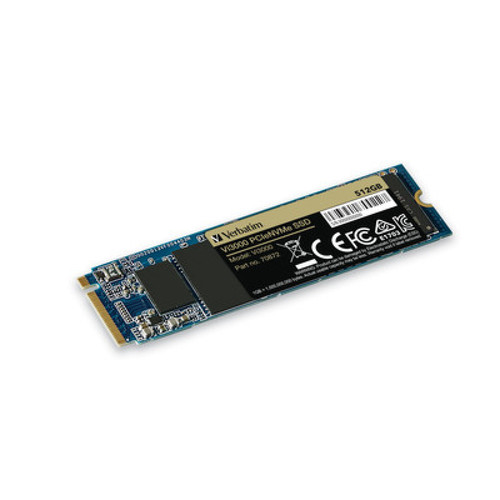 Verbatim - Vi3000 PCIe NVMe M.2 SSD 512GB - Verbatim