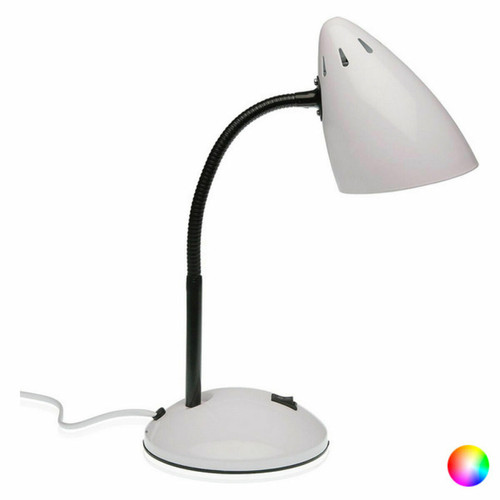 VERSA - Lampe de bureau Versa Métal 14 x 40 x 16 cm - Blanc VERSA  - Lampes de bureau