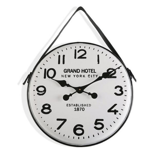 VERSA - Horloge Murale Gran Hotel Métal (5 x 40 x 40 cm) - Horloges, pendules
