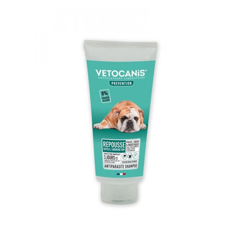 Vetocanis - VETOCANIS Shampooing anti-puces et anti-tiques - Pour Chien - 300 ml - Anti-parasitaire pour chien Vetocanis