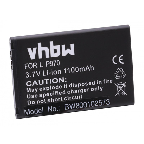 Vhbw - Batterie Li-Ion  (3.7V) vhbw pour téléphone portable smartphone LG Optimus D150, E400, E410, E610, E730, L1 II, L35, Net, P690, VS700 comme BL-44JN. - Batterie LG G3 Batterie téléphone
