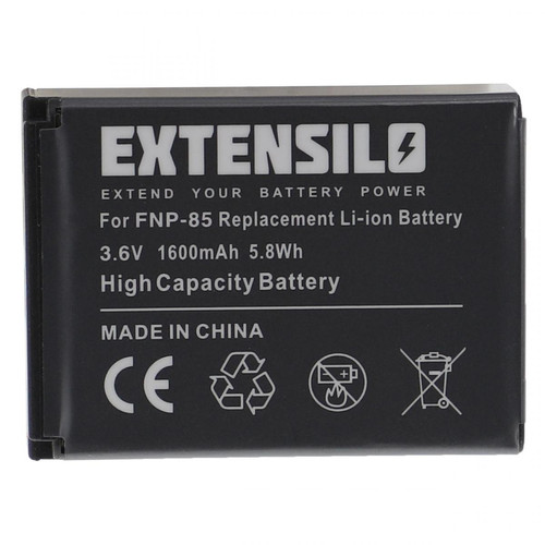 Vhbw - EXTENSILO Batterie remplacement pour Toshiba PA3985, PA3985U-1BRS pour appareil photo, reflex numérique (1600mAh, 3,6V, Li-ion) Vhbw  - Batterie Photo & Video