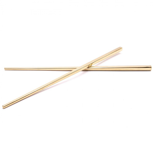 Vhbw - vhbw 1x paire de baguettes chopsticks en acier inoxydable - or Vhbw  - Barbecues