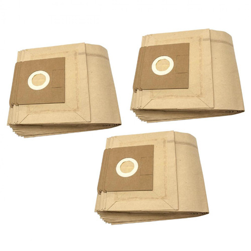 Vhbw - vhbw 30x sacs compatible avec Flex As Pi S 36, Org. Beutel: 497.961, S 36, S35 aspirateur - papier, marron - Cordons d'alimentation