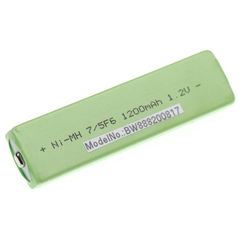Vhbw - vhbw Batterie 7/5F6, compatible pour Panasonic SJ- MJ10, MJ15, MJ17, MJ35, MJ55, MJ70, MJ75, MJ77, bouton Top, 1100mAh, 1,2V, NiMH Vhbw  - Batteries électroniques