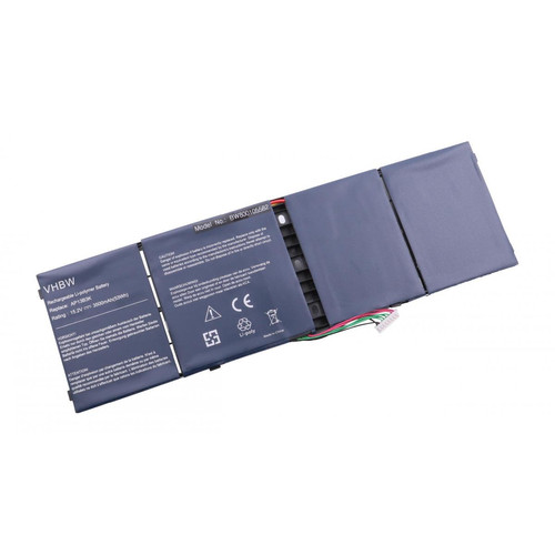 Vhbw - vhbw Batterie compatible avec Acer Aspire V5-582P, V5-582P-6673, V5-582PG-6421, V7-481-6607 laptop (3500mAh, 15,2V, Li-polymère) Vhbw  - Batterie PC Portable
