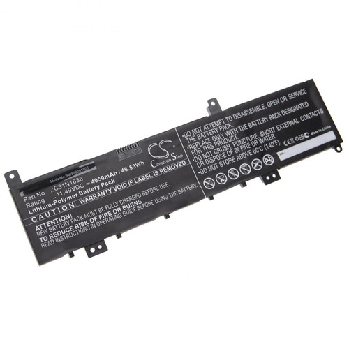 Vhbw - vhbw Batterie compatible avec Asus VivoBook Pro 15 N580, N580GD, N580GD-DB74, N580GD-DM230T laptop (4050mAh, 11.49V, Li-polymère) Vhbw  - Batterie PC Portable Vhbw