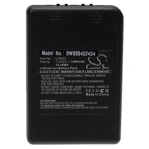 Vhbw - vhbw Batterie compatible avec Autec Modular AJM opérateur télécommande industrielle (1400mAh, 7,4V, Li-ion) Vhbw  - Accessoires vissage, perçage