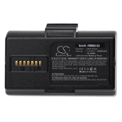 Vhbw - vhbw Batterie compatible avec Bixolon SPP-R410, SPP-R418 imprimante, scanner, imprimante d'étiquettes (2600mAh, 7,4V, Li-ion) - Imprimante Jet d'encre Pack reprise