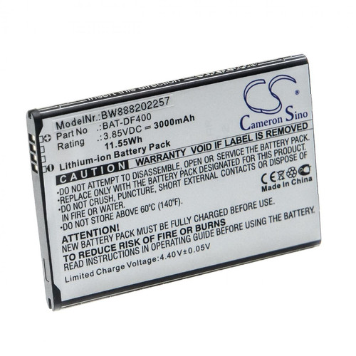 Vhbw - vhbw Batterie compatible avec Bluebird EF400 ordinateur handheld (3000mAh, 3,85V, Li-ion) - Caméras Sportives