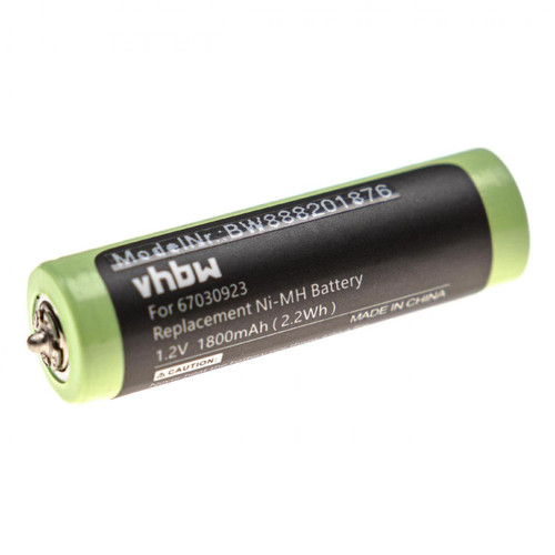 Vhbw - vhbw batterie compatible avec Braun 81607302, 81607303, 81607305, 81607307, 81640344 rasoir tondeuse à cheveux (1800mAh, 1,2V, NiMH) Vhbw  - Accessoires Appareils Electriques