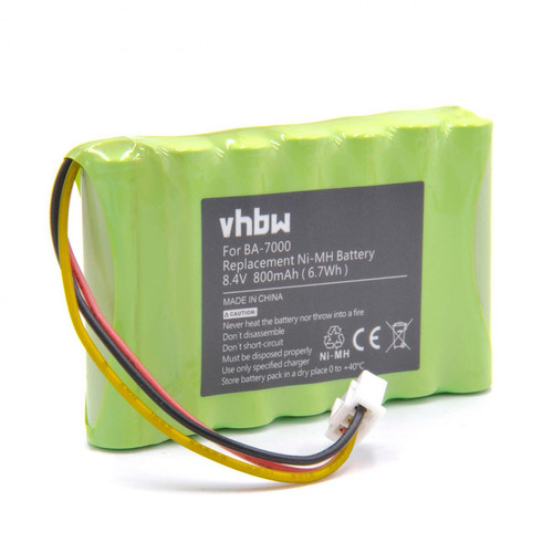 Vhbw - vhbw Batterie compatible avec Brother P-Touch PT7600VP, PT-7600VP imprimante, scanner, imprimante d'étiquettes (800mAh, 8,4V, NiMH) - Imprimante Jet d'encre Vhbw