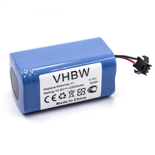 Cordons d'alimentation Vhbw vhbw batterie compatible avec Ecovacs Deebot 601, 605, DN622 robot électroménager (2200mAh, 14,8V, Li-ion)