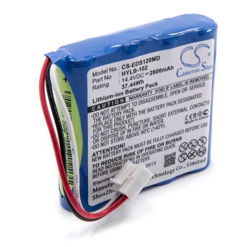 Vhbw - vhbw Batterie compatible avec Edan SE-300B, SE-300G, VE-100, VE-300 appareil médical (2600mAh, 14,4V, Li-ion) Vhbw  - Batterie piles