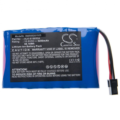 Vhbw - vhbw batterie compatible avec Eloik ALK-80, ALK-88, ALK-88A, HH-88 soudeuse (5200mAh, 10,8V, Li-Ion) - Fixation