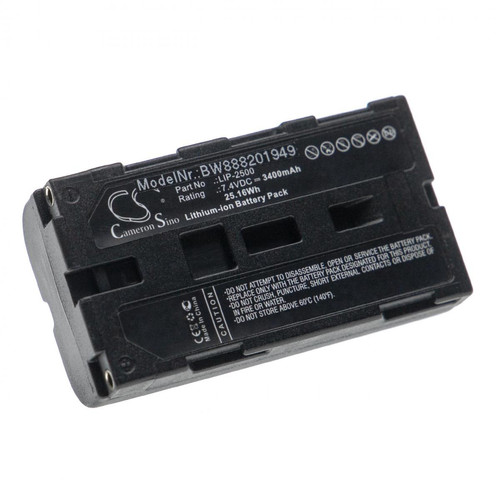 Vhbw - vhbw batterie compatible avec Epson EHT-400C, M196D, EHT-400 imprimante photocopieur scanner imprimante à étiquette (3400mAh, 7,4V, Li-ion) Vhbw  - Imprimante Jet d'encre
