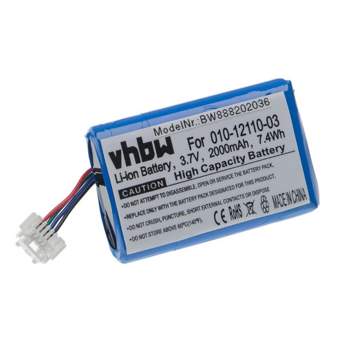 Vhbw - vhbw batterie compatible avec Garmin Zumo 590, 595, 590LM, 595LM système de navigation GPS (2000mAh, 3,7V, Li-Ion) Vhbw  - Santé et bien être connectée