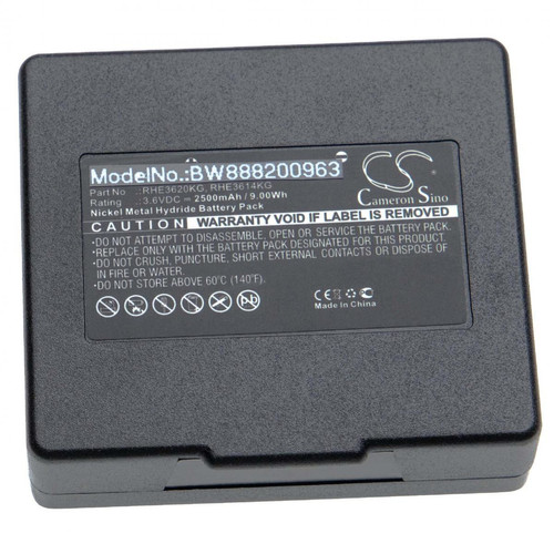 Vhbw - vhbw batterie compatible avec Hetronic Mini FBH300, Nova télécommande remote control (2500mAh, 3.6V, NiMH) Vhbw  - Santé et bien être connectée
