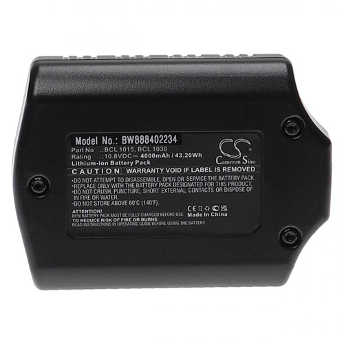 Vhbw - vhbw Batterie compatible avec Hitachi CJ10DL, CR 10DL, CR10DL, DB 10DL, DB10DL, DB3DL, DS10DFL outil électrique (4000 mAh, Li-ion, 10,8 V) Vhbw  - Outillage électroportatif