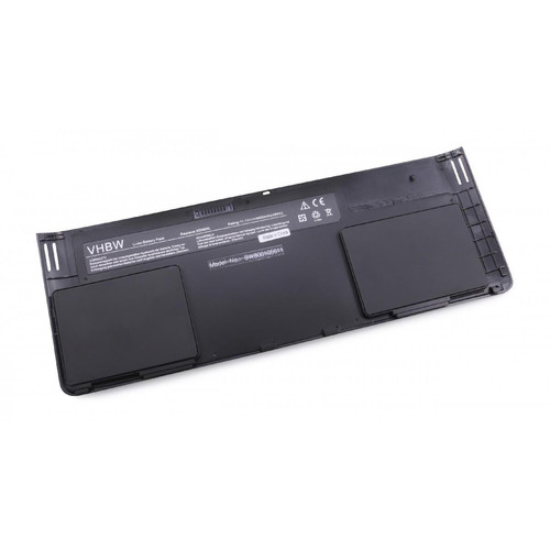 Batterie PC Portable Vhbw vhbw batterie compatible avec HP EliteBook Revolve 810 G1 Tablet (D7P58AW), 810 G1 Tablet (D7P59AW) laptop (4400mAh, 11,1V, Li-Ion, noir)