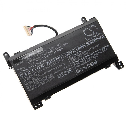 Vhbw - vhbw Batterie compatible avec HP Omen 17-AN016NA, 17-AN019NP, 17-AN022TX, 17-AN025NM, 17-AN027UR laptop (5300mAh, 14,6V, Li-Ion, avec 16 Pins) Vhbw  - Batterie PC Portable