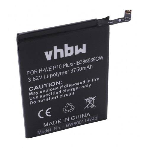Vhbw - vhbw batterie compatible avec Huawei VKY-L29, Nova 3, Nova 3 Dual SIM smartphone (3750mAh, 3,82V, Li-polymère) Vhbw  - Huawei dual sim