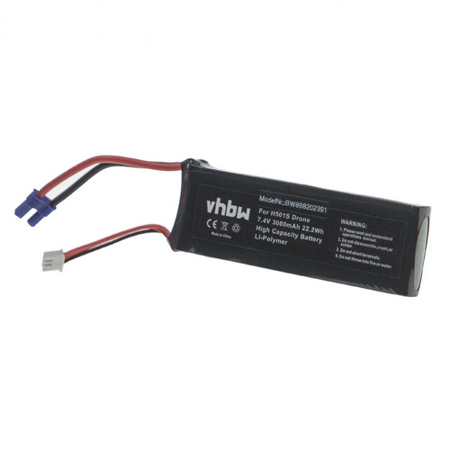 Vhbw - vhbw Batterie compatible avec Hubsan X4 H501S drone (3000mAh, 7,4V, Li-polymère) Vhbw  - Drone hubsan x4
