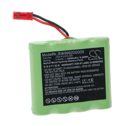 Vhbw - vhbw Batterie compatible avec Jandy Zodiac S35 Remote système de contrôle de piscine (2000mAh, 4,8V, NiMH) Vhbw  - Objets connectés