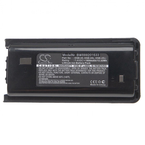 Vhbw - vhbw batterie compatible avec Kenwood TK-3202L-U16P, TK-3206, TK-3206M, TK-3206M3, TK-3207G, TK-3212L radio talkie-walkie (1800mAh 7,4V Li-Ion) Vhbw  - Autres accessoires smartphone Vhbw
