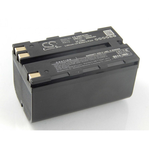 Vhbw - vhbw Batterie compatible avec Leica ATX1200, ATX1230, ATX900 dispositif de mesure laser, outil de mesure (6800mAh, 7,4V, Li-ion) Vhbw  - Piles