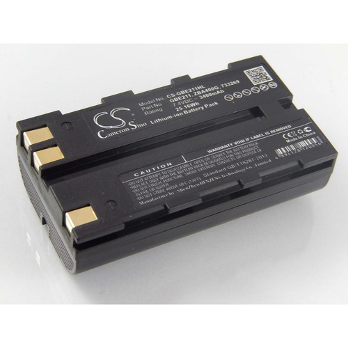 Vhbw - vhbw Batterie compatible avec Leica Builder 500 dispositif de mesure laser, outil de mesure (3400mAh, 7,4V, Li-ion) Vhbw  - Piles rechargeables